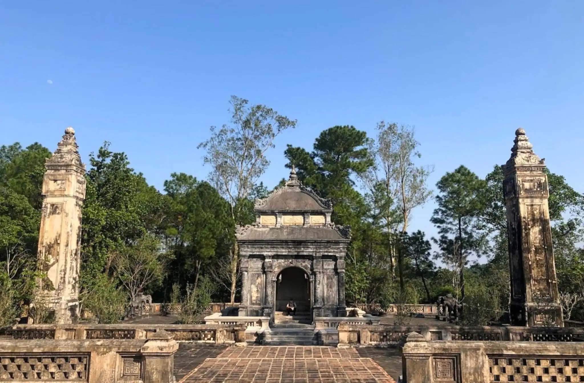 Dong Khanh Tomb - Harmony with nature. 