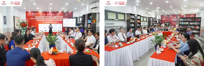 CHƯƠNG TRÌNH GẶP GỠ VÀ KÝ KẾT THỎA THUẬN HỢP TÁC GIỮA TRƯỜNG ĐẠI HỌC PHÚ XUÂN VÀ CÁC DOANH NGHIỆP TRONG LĨNH VỰC DU LỊCH – KHÁCH SẠN