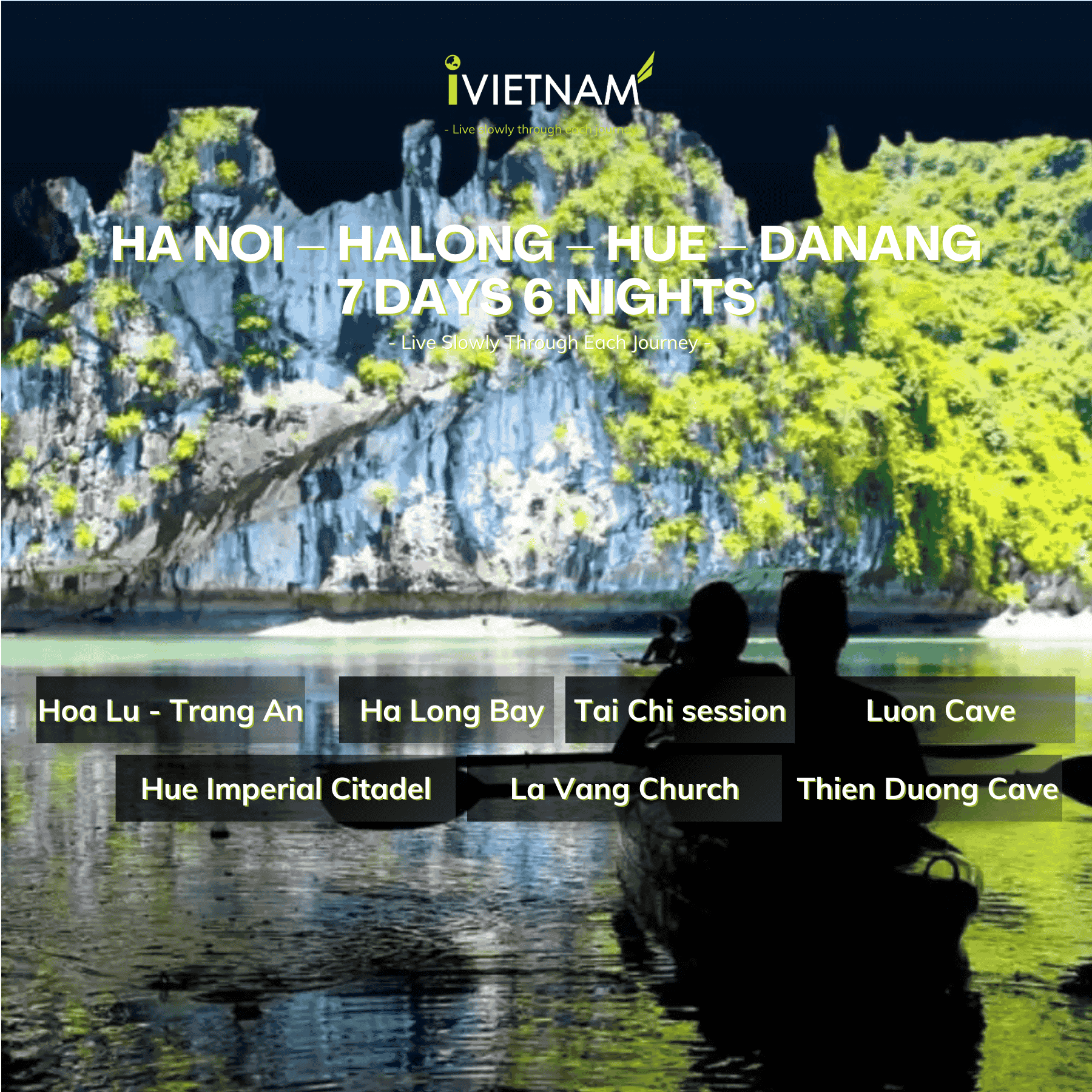Ha Noi – Ha Long – Hue – Da Nang 7 Days 6 Nights